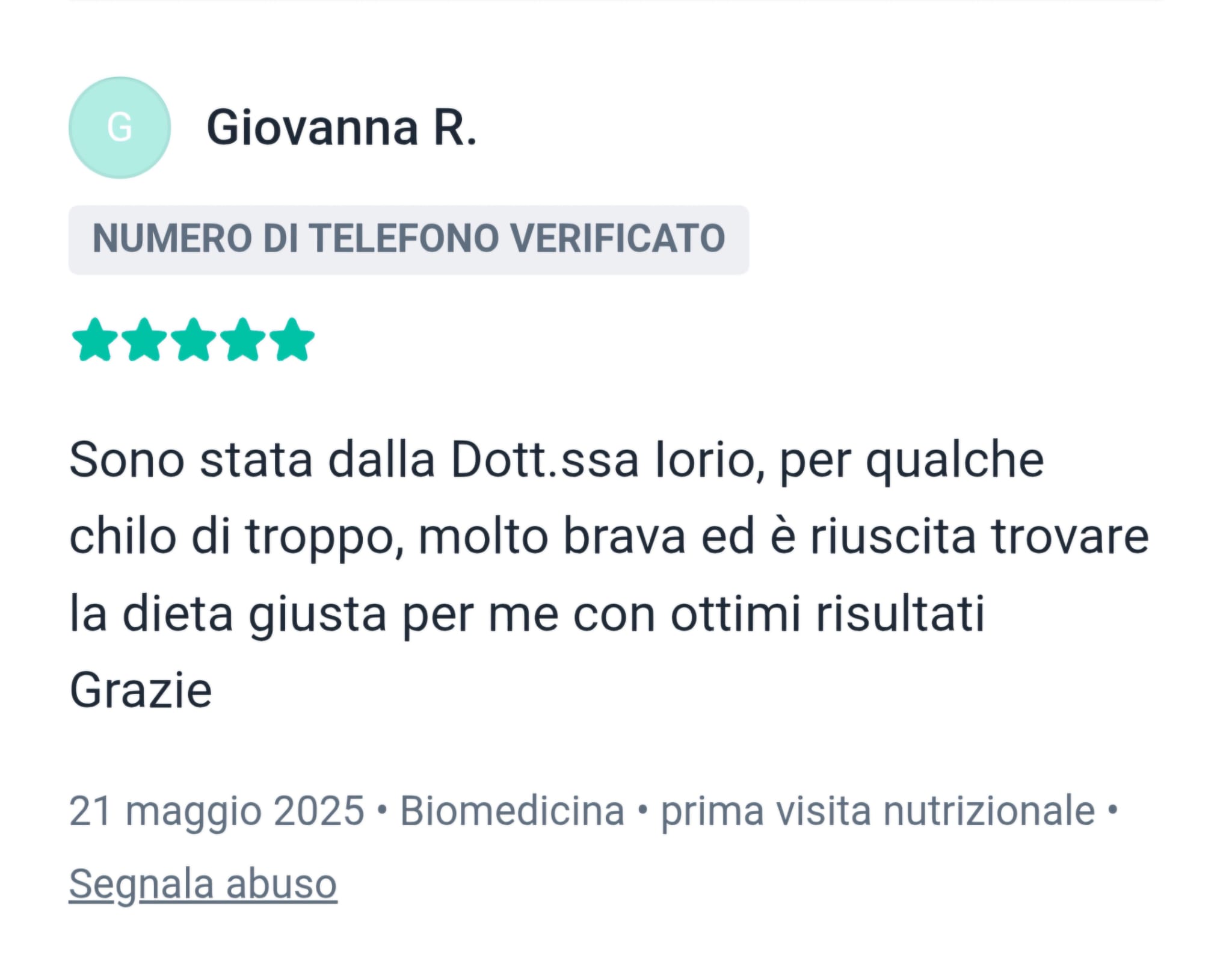 Recensione Mio Dottore (2)